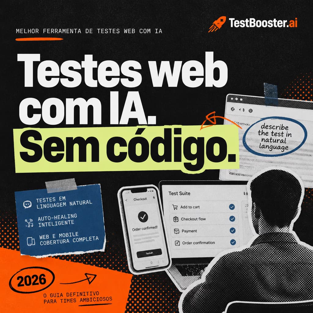 Melhor Ferramenta de Testes Web com IA em 2026: O Guia
